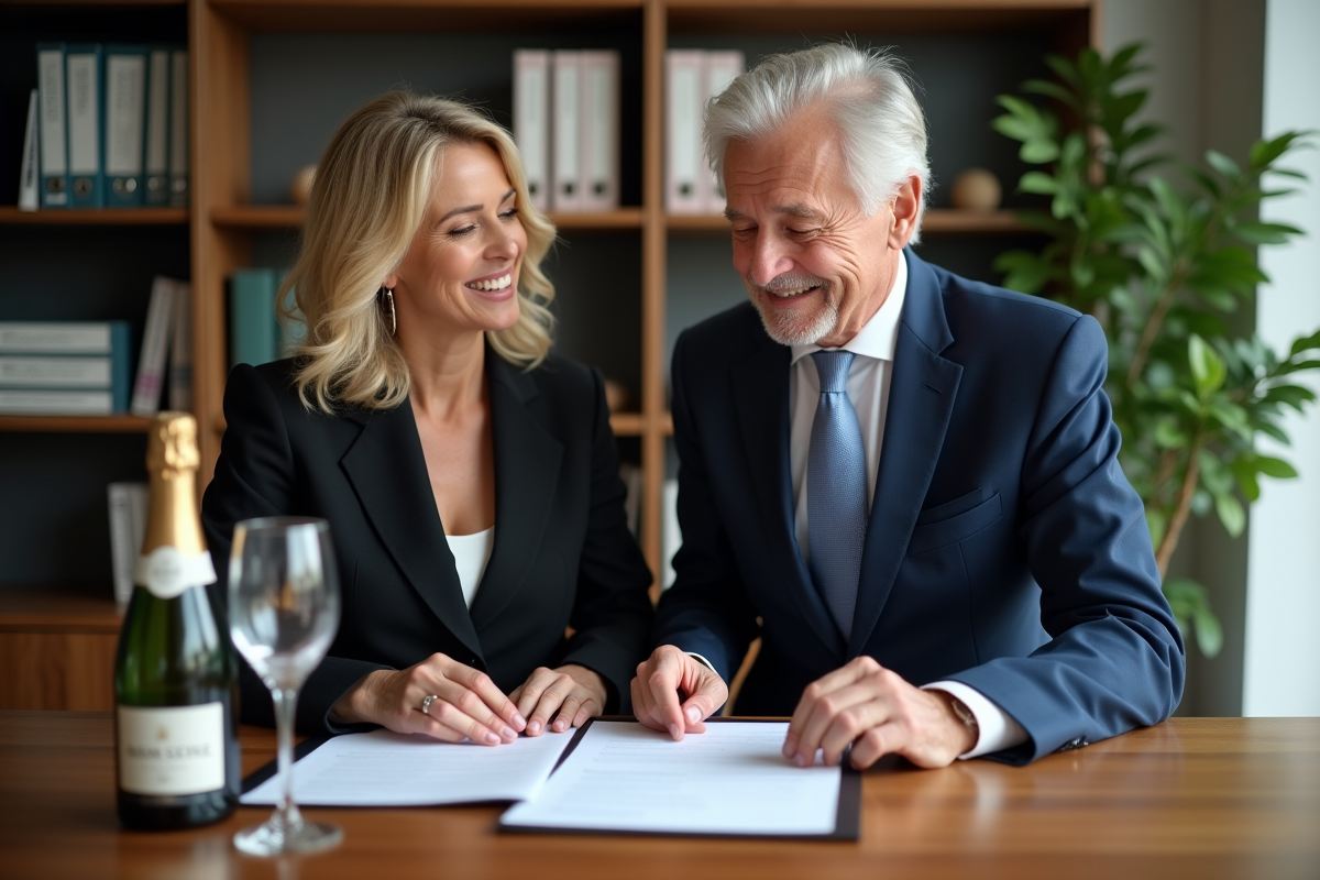 Responsabilité du paiement du champagne dans une vente immobilière